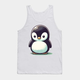 Cute penguin sad Tank Top